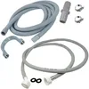 Image de Tuyau dalimentation - Universel - 2m - Lave-linge - Lave-vaisselle - Kit dextension inclus