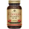 Image de Solgar Vitamine C 500mg Framboise Cranberry 90 comprimés à croquer