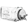 Image de Distributeur de boissons - KILNER - 3 L - Verre - Couvercle à vis - Robinet pratique