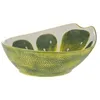 Image de Bol ovale TYPHOON - lime - World Food Fruits - Céramique émaillée - 28 x 22 cm