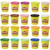 Image de Play-Doh 20 Pots Pâte à modeler Super couleurs 84 g chacun