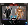 Image de Figurine - Marvel - Iron Man 3 - Happy Hogan et Iron Man Mark XXI - 15cm - Accessoires