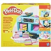 Image de Play-Doh Ma jolie part de gâteau four jouet accessoires de cuisine factices et 11 pots de pâte à modeler dès 3 ans