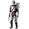 Image de Figurine Mandalorien de 28 cm avec effets sonores jouets interactifs Star Wars The Mandalorian & Grogu dès 4 ans