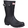 Image de Hunter Original Short Bottes En Caoutchouc Pour Femmes Noires