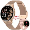 Image de AIMIUVEI Montre Connectée Femme avec Appel Bluetooth 1.27 avec Fréquence Cardiaque/ECG/Sommeil 150+ Sports/24H SpO2/Étanche