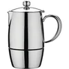 Image de Cafetière italienne (moka) - GENERIC - Modèle 1810 - Inox poli - 6 tasses (350 ml) - Compatible gaz/électrique