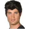 Image de Perruque - Dany - Noir - Adulte - Homme - Déguisement