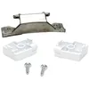 Image de Charnière hublot - Bosch BSH 153693 ALT - Blanc - Pour machine à laver et sèche-linge