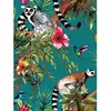 Image de Papier peint - HOLDEN - Lémurien Vert 12402 - 10m x 52cm - Motif Animaux - Papier épais de luxe