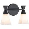 Image de Applique de Salle de Bain - ELSTEAD LIGHTING - Bowtie - 2 Lumières - Noir Mat - IP44