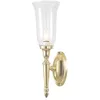 Image de Applique murale - Dryden - Laiton poli - 1 ampoule E27 - Style contemporain - Intérieur