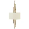 Image de Applique Murale - Spyre - Dorée - Diamètre 30 5 cm - E14 - 2 Ampoules 60W
