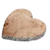 Image de Heart of the home - Décoration de Noël en bois Coeur Natural - Argent