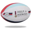Image de GILBERT Ballon de rugby SUPPORTER - Help the Heroes - Taille 5