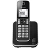 Image de Téléphone DECT Panasonic KX-TGD310 - Haut-parleur - 120 entrées - Identification de lappelant - Noir Blanc