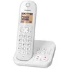 Image de Panasonic KX-TGC420FRW Téléphone Sans Fil Répondeur Numérique Mains Libres ID Appelant Blocage dAppels Eco Plus LCD Blanc