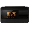 Image de Panasonic RC-800EG-K Radio FM/AM Horloge Secteur/Piles Préréglage Double Alarme Écran LCD Noir - Version Française