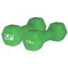 Image de Reydon haltères Urban Fitness Hex néoprène vert 2 pièces
