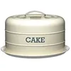 Image de Living Nostalgia Boîte à gâteau avec cloche en métal Crème 