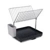 Image de Égouttoir Y-rack à 2 niveaux gris - Joseph Joseph
