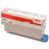 Image de Cartouche toner compatible OKI C612 Cyan - Rendement 6000 pages ISO/IEC 19798