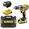 Image de Perceuse visseuse à percussion à batterie 18V Li-Ion 2x2Ah - DeWalt - DCD796D2
