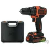 Image de Black - Decker BDCDD186K-QW Coffret de Perceuse-visseuse 18 V sans fil avec chargeur/batterie 15 Ah