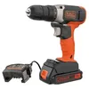 Image de Perceuse-visseuse sans fil - BLACK+DECKER - BCD001C1-QW - 18 V - 1 5 Ah - LED intégrée