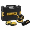 Image de Ponceuse excentrique XR 18V 125 mm Brushless DEWALT - 2 batteries 5.0Ah + coffret TSTAK - sans chargeur - DCW210P2-QW