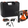 Image de Perforateur BLACK+DECKER BCD900E2K-QW SDS sans fil - 18V - avec 2 batteries 2 5Ah