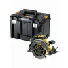 Image de Scie circulaire 2.0 XR FLEXVOLT 54V 2Ah Li-Ion Brushless DEWALT - 190mm - sans batterie - coffret TSTAK - DCS578NT-XJ