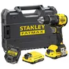 Image de Perceuse Visseuse À Percussion 80 Nm Brushless - Lithium 18V - 2 Batteries 4 Ah En Kit Prostack - SFMCD726M2T-QW STANLEY FATMAX V20