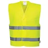 Image de Gilet Double Bande Couleur : Jaune Taille 4x/5x - Portwest
