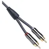 Image de Câble de modulation - QED - Performance Audio Graphite - 1 m - 99.999% Pure Oxygen-Free Copper - Double blindage
