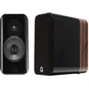 Image de Q Acoustics Concept 300 Noir et Noyer - Enceintes Bibliothèques (la paire) - Enceintes