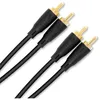 Image de Câble stéréo RCA QED Connect Phono-Phono - Noir - 3 m - Blindé