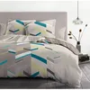 Image de Parure de couette HOME LINGE PASSION Marco - 3 Pcs - 260 x 240 - 100% Coton 57 Fils - Taupe