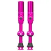 Image de Valves - Tubeless - Big Bore Lite - Rose - Large - Pour gonflage maximal - Vélo - VTT - Muc-Off