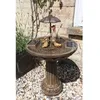 Image de Fontaine de Jardin Solaire en Résine Effet Bronze - Smart Garden