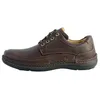 Image de Basket Cuir Clarks Nature Three - Acajou