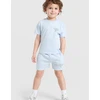 Image de New Balance Ensemble T-shirt/Short Bubble Bébé - Bleu, Bleu 24M