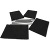 Image de Lot de 3 filtres charbon - SAUTER - Kit AK204AE1 - Hotte - Blanc