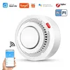 Image de Detecteur de fumée version WiFi Conforme à la norme européenne EN14604 Portée de Transmission de 20m carrés Surveillance à distance