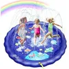 Image de PIMPIMSKY - Piscine Gonflable Enfant - Tapis de Jet deau - Tapis de jeux - Tapis De Pulvérisation deau PVC