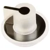 Image de Bouton de commande pour four - Smeg - Blanc - Pièce authentique numéro 694975513