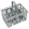 Image de Panier à couverts - Indesit - Gris - Compatible Ariston Hotpoint Whirlpool Ignis