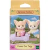 Image de Poupée - SYLVANIAN FAMILIES - Les jumeaux Fennec - Modèle 5697 - Multicolore - Articulés