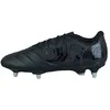 Image de Chaussures rugby Canterbury Phoenix Genesis Team SG - Noir tige mesh/PU/TPU crampons terrain souple