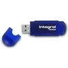 Image de Clé USB EVO - INTEGRAL - 128 Go - USB 2.0 - Bleu transparent